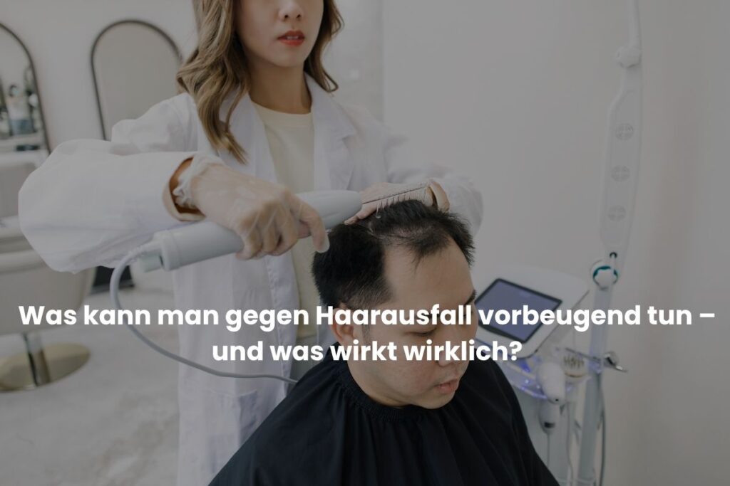 Was kann man gegen Haarausfall vorbeugend tun – und was wirkt wirklich