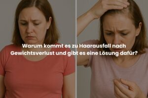 Warum kommt es zu Haarausfall nach Gewichtsverlust und gibt es eine Lösung dafür