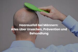 Haarausfall bei Männern: Alles über Ursachen, Prävention und Behandlung