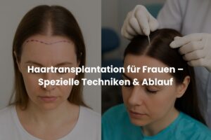 Haartransplantation für Frauen – Spezielle Techniken - Ablauf