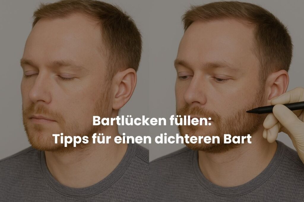 Bartlücken füllen: Tipps für einen dichteren Bart