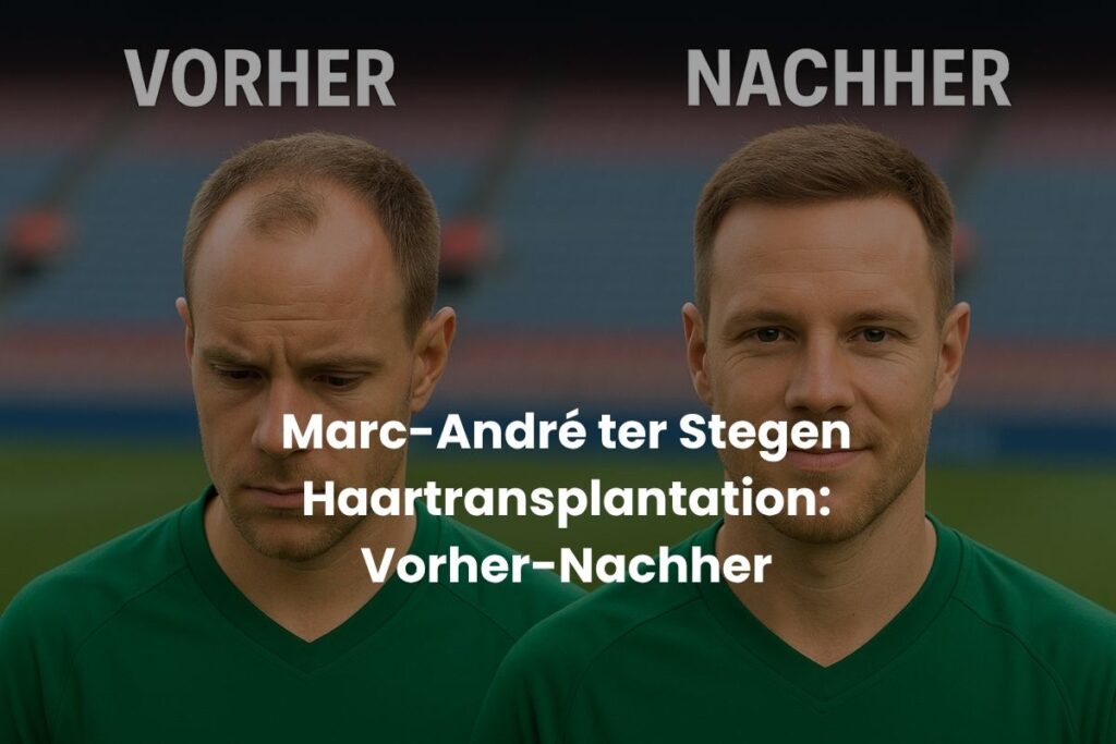 Marc-André ter Stegen Haartransplantation: Vorher-Nachher